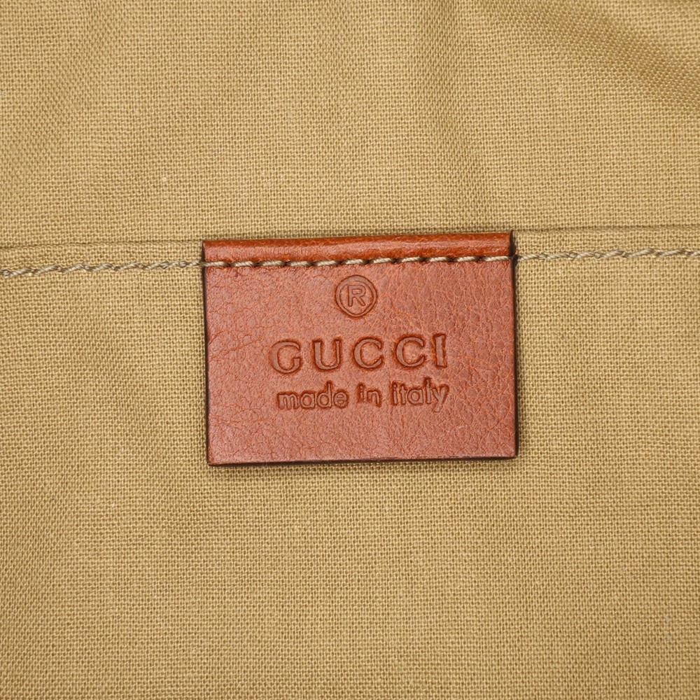 Pre-Loved Gucci Canvas Web Camera Bag - Picture 5 of 10